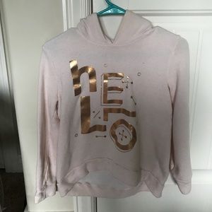 Old navy pink graphic hoodie